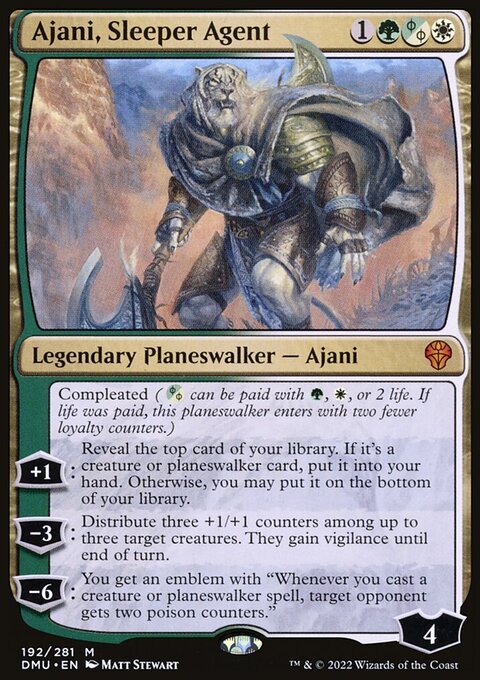 Ajani, Sleeper Agent